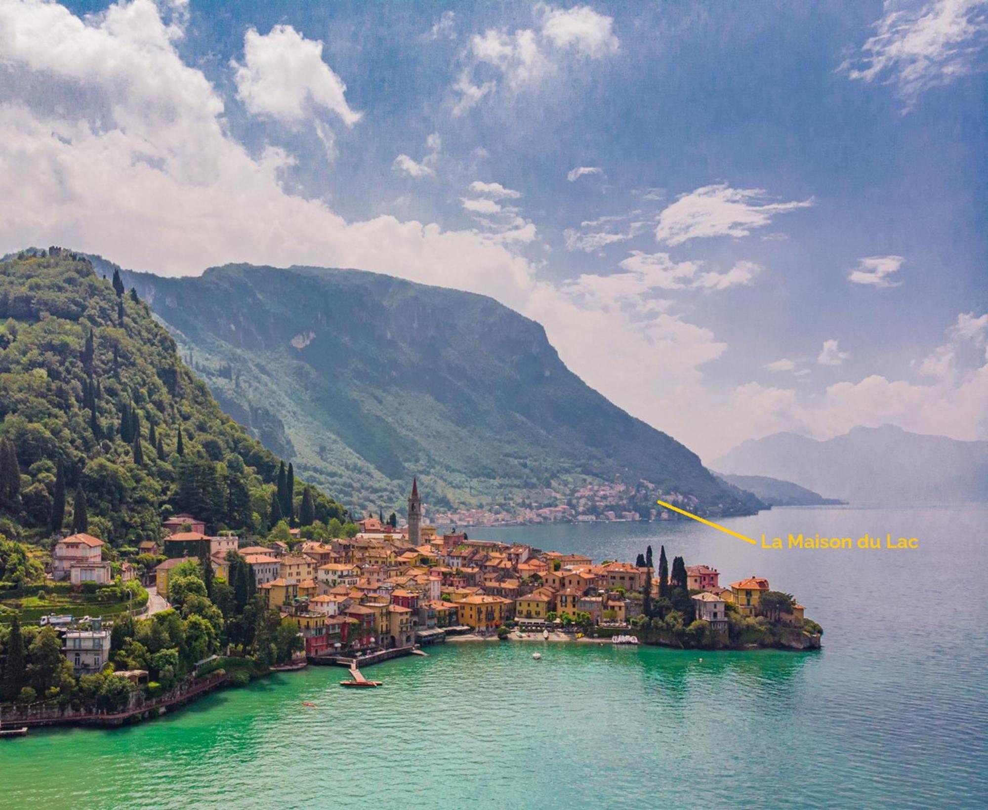 La Maison Du Lac Varenna Kültér fotó